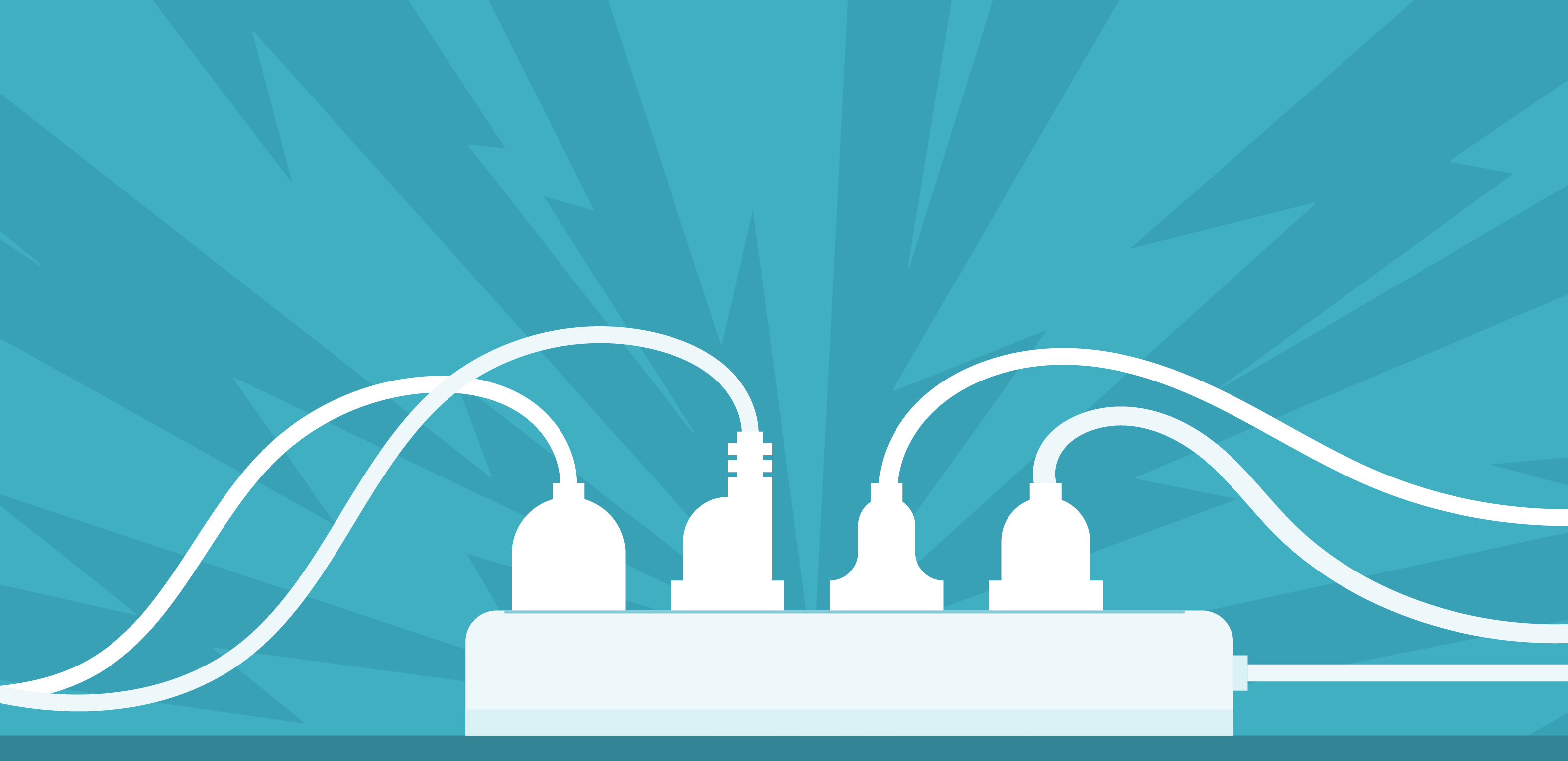 A header graphic for a blog about the energy cost of working from home.